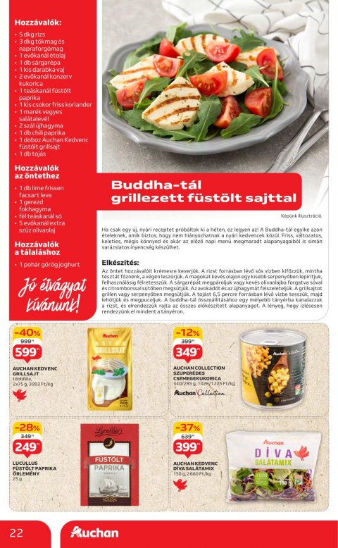 AUCHAN Hipermarket akciós újság