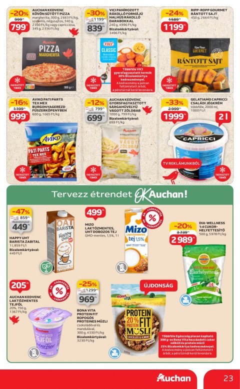 AUCHAN Hipermarket akciós újság