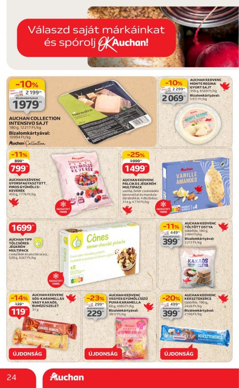 AUCHAN Hipermarket akciós újság