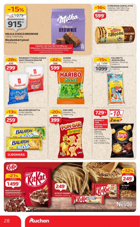 AUCHAN Hipermarket akciós újság