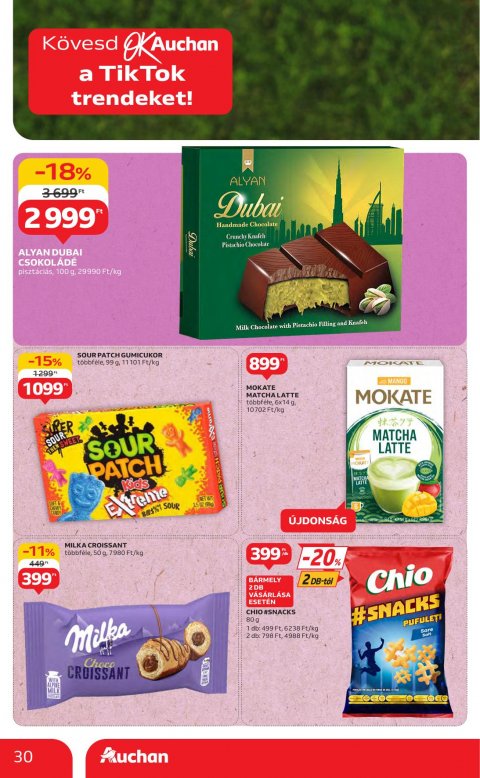 AUCHAN Hipermarket akciós újság