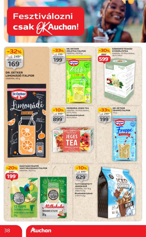 AUCHAN Hipermarket akciós újság