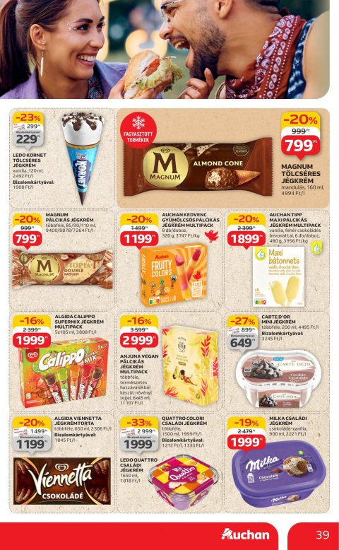 AUCHAN Hipermarket akciós újság