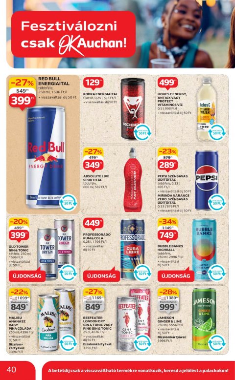 AUCHAN Hipermarket akciós újság