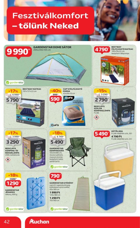 AUCHAN Hipermarket akciós újság