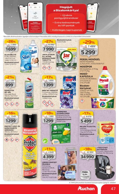 AUCHAN Hipermarket akciós újság