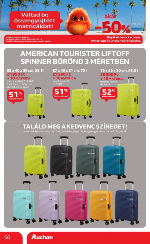 AUCHAN Hipermarket akciós újság