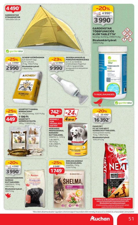 AUCHAN Hipermarket akciós újság