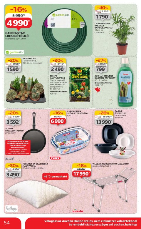AUCHAN Hipermarket akciós újság