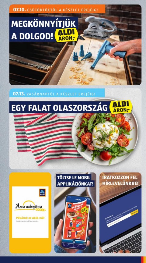 ALDI akciós újság