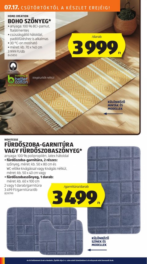 ALDI akciós újság