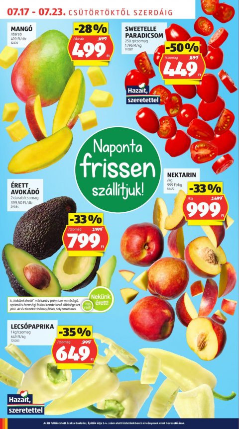 ALDI akciós újság