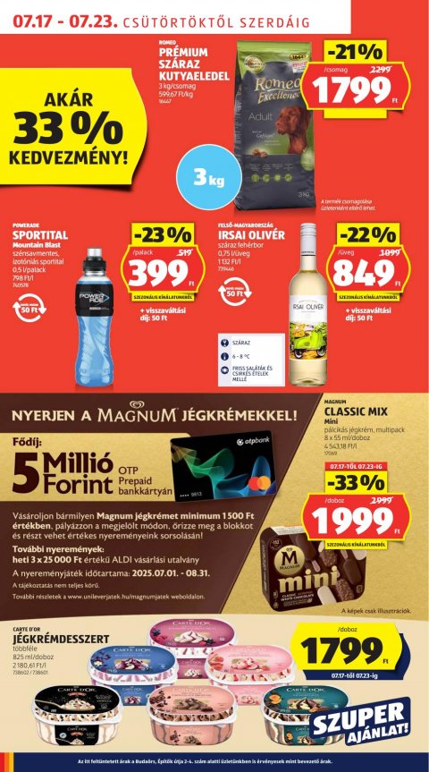 ALDI akciós újság