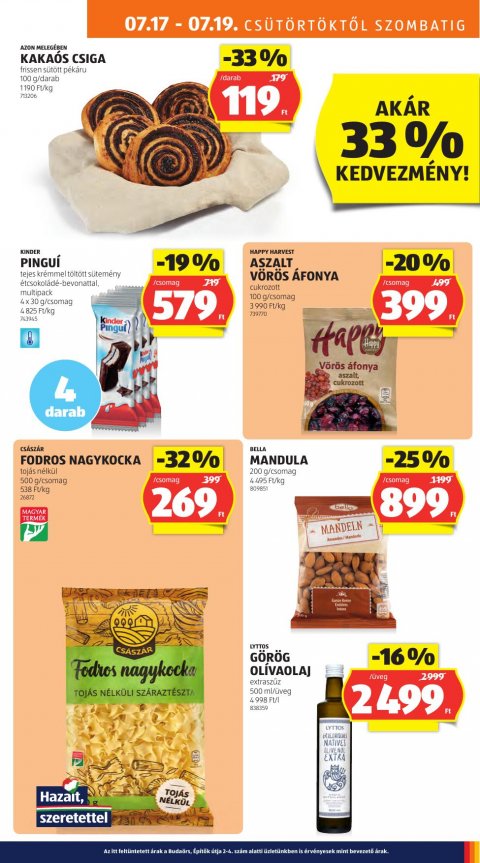 ALDI akciós újság