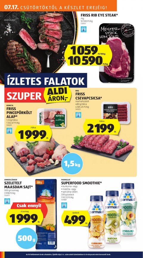 ALDI akciós újság