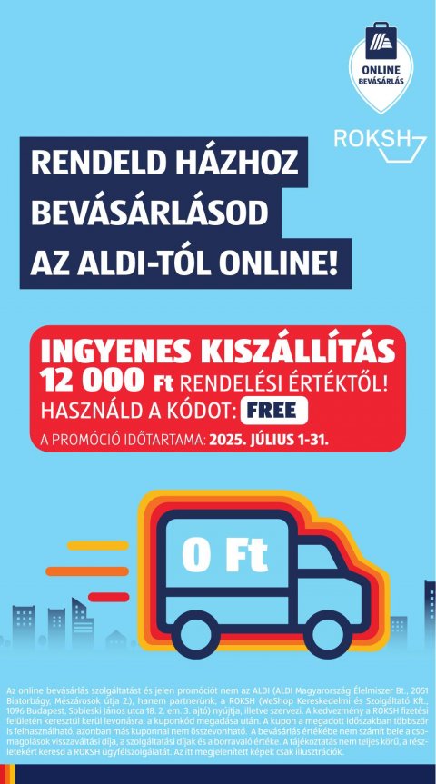 ALDI akciós újság