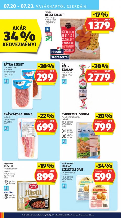 ALDI akciós újság