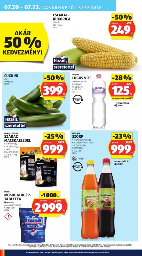 ALDI akciós újság