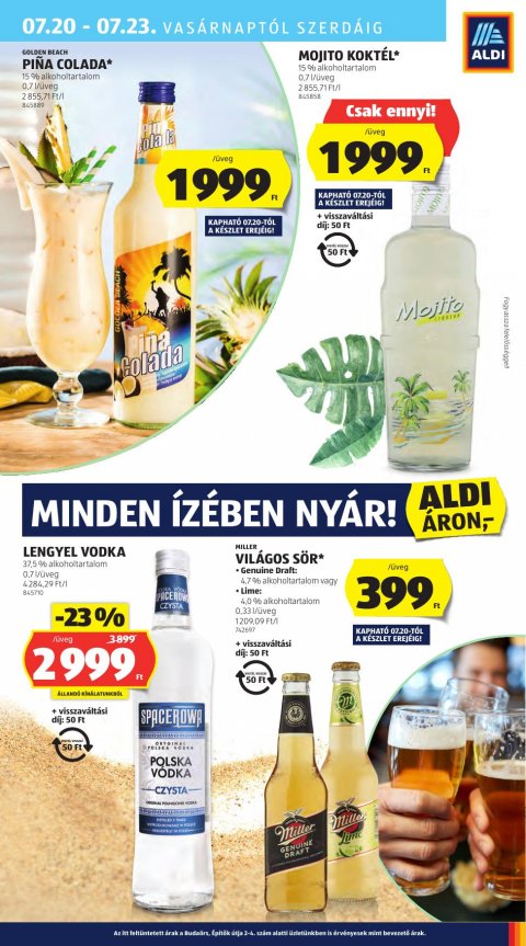 ALDI akciós újság
