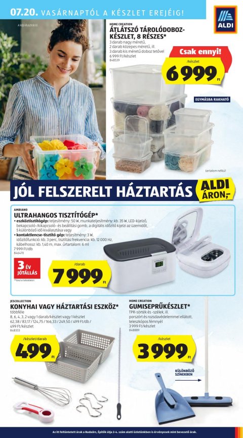 ALDI akciós újság