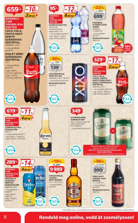 AUCHAN Szupermarket akciós újság