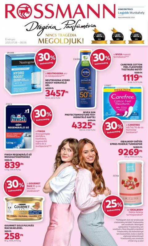 ROSSMANN akciós újság od 28. 7. 2025 do 8. 8. 2025