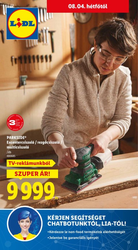 LIDL Nonfood akciós újság od 2. 8. 2025 do 2. 8. 2025