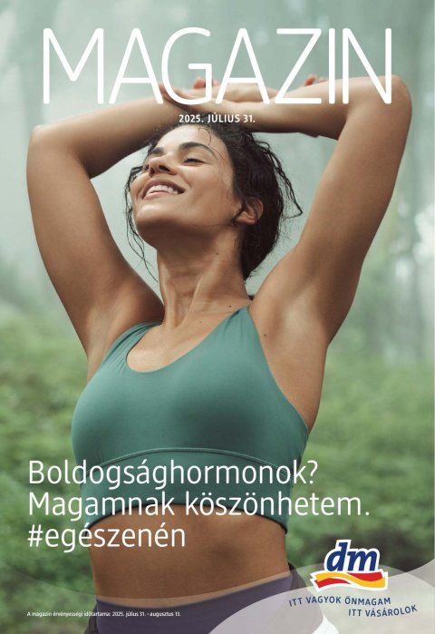 DM DROGERIE MARKT akciós újság od 31. 7. 2025 do 13. 8. 2025