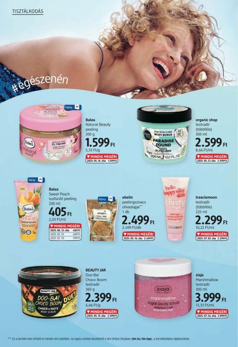 DM DROGERIE MARKT akciós újság