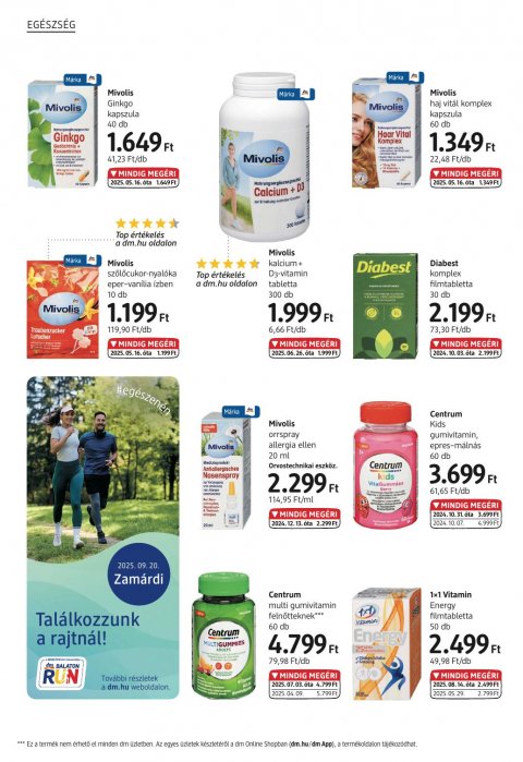 DM DROGERIE MARKT akciós újság