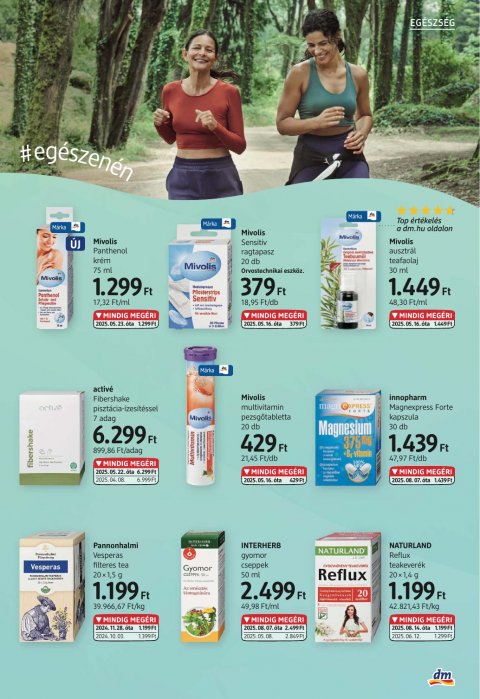 DM DROGERIE MARKT akciós újság
