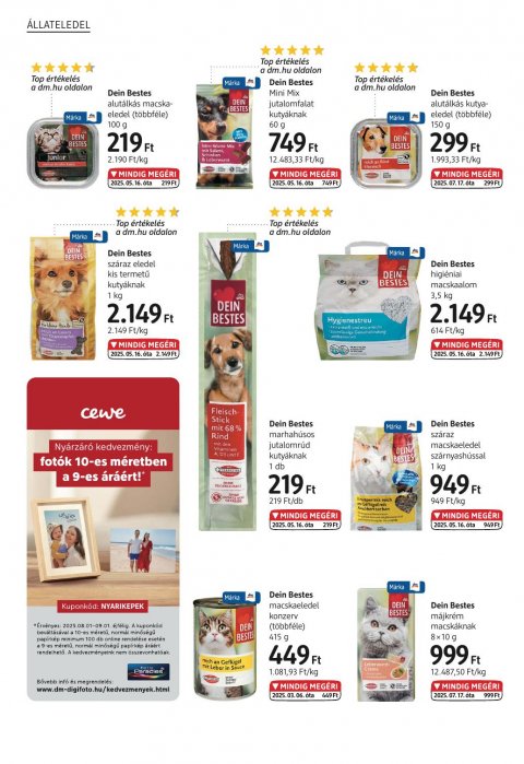 DM DROGERIE MARKT akciós újság