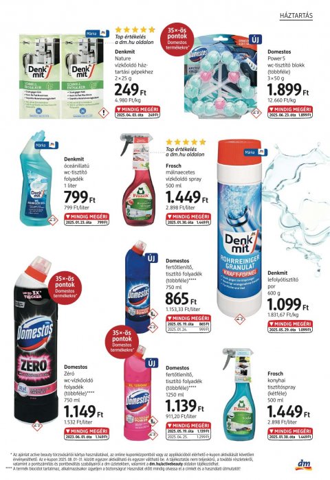 DM DROGERIE MARKT akciós újság