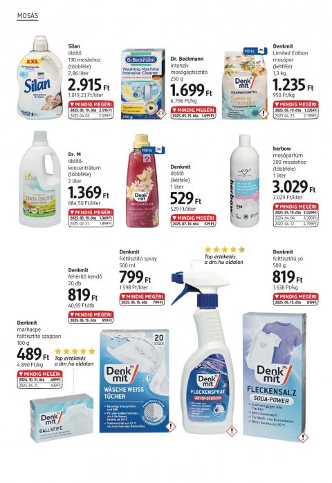 DM DROGERIE MARKT akciós újság