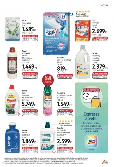 DM DROGERIE MARKT akciós újság