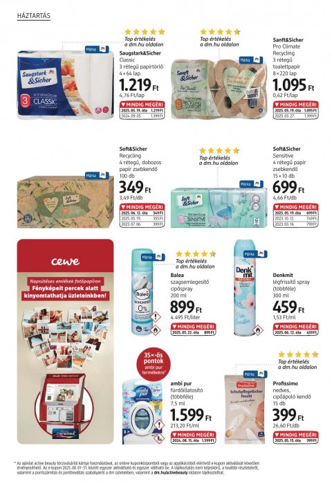 DM DROGERIE MARKT akciós újság