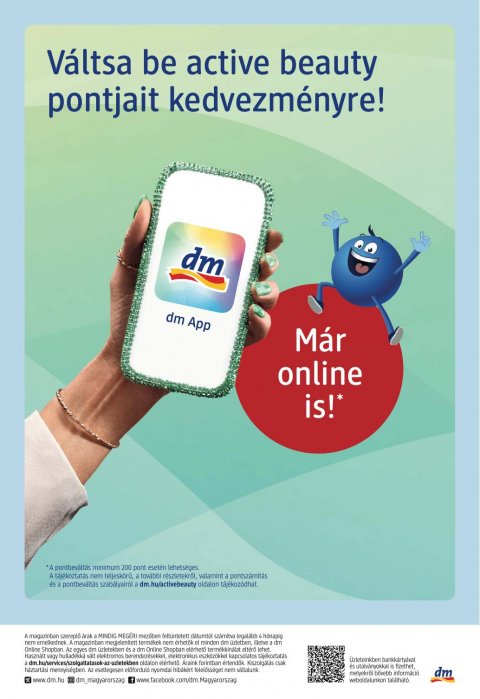 DM DROGERIE MARKT akciós újság