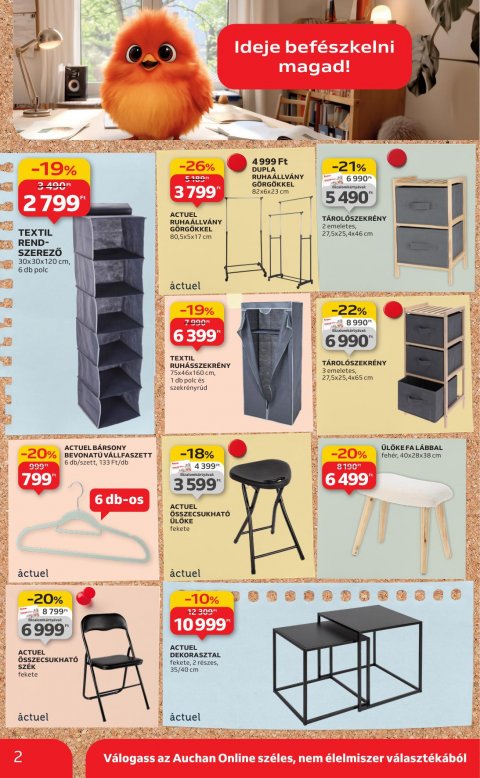 AUCHAN Hipermarket Tanévkezdési ajánlatok akciós újság