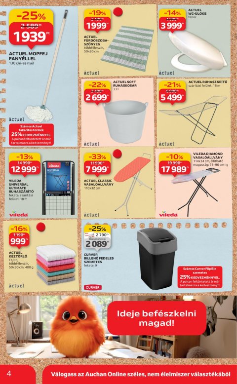 AUCHAN Hipermarket Tanévkezdési ajánlatok akciós újság
