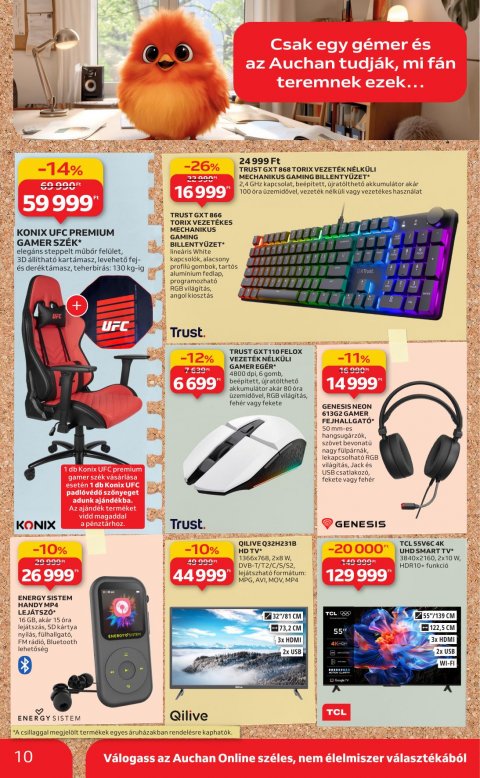 AUCHAN Hipermarket Tanévkezdési ajánlatok akciós újság