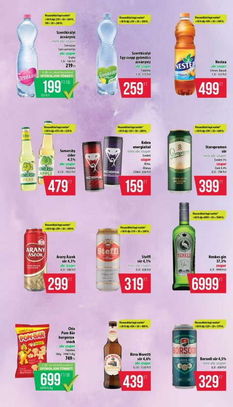 COOP Mecsek akciós újság
