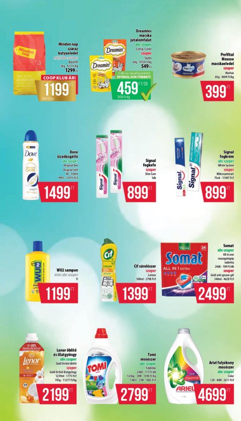 COOP Mecsek akciós újság