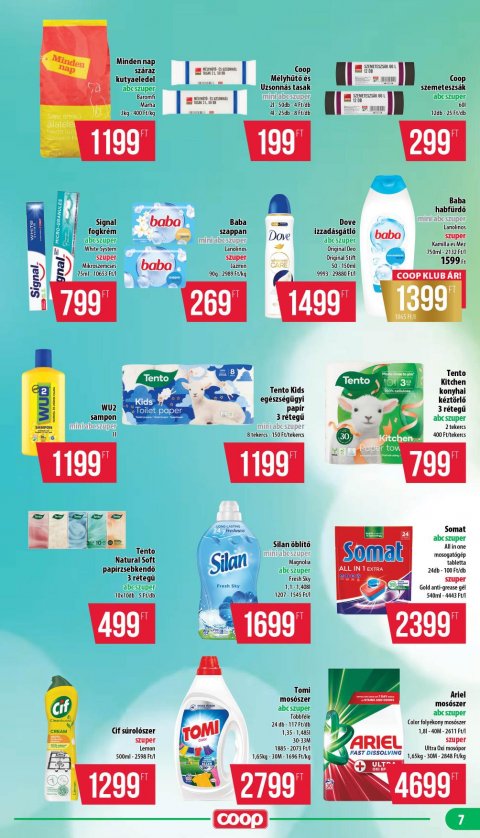 COOP Nyírzem akciós újság
