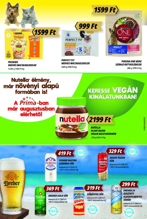 CBA Príma akciós újság