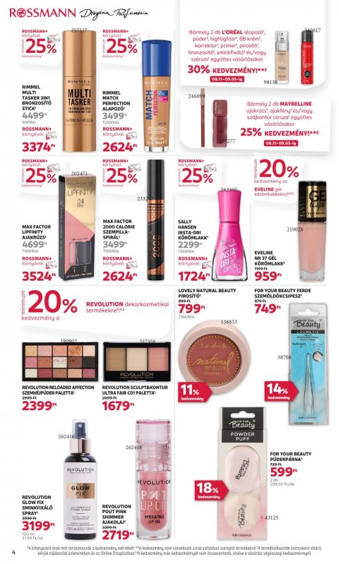 ROSSMANN akciós újság