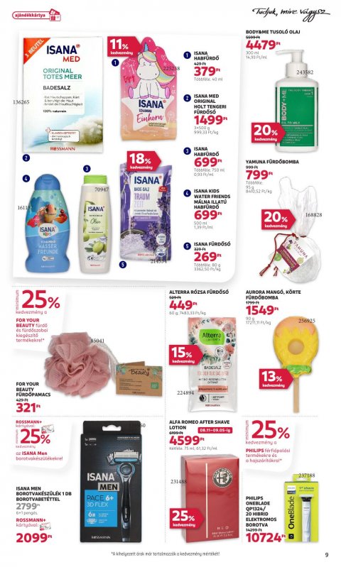 ROSSMANN akciós újság