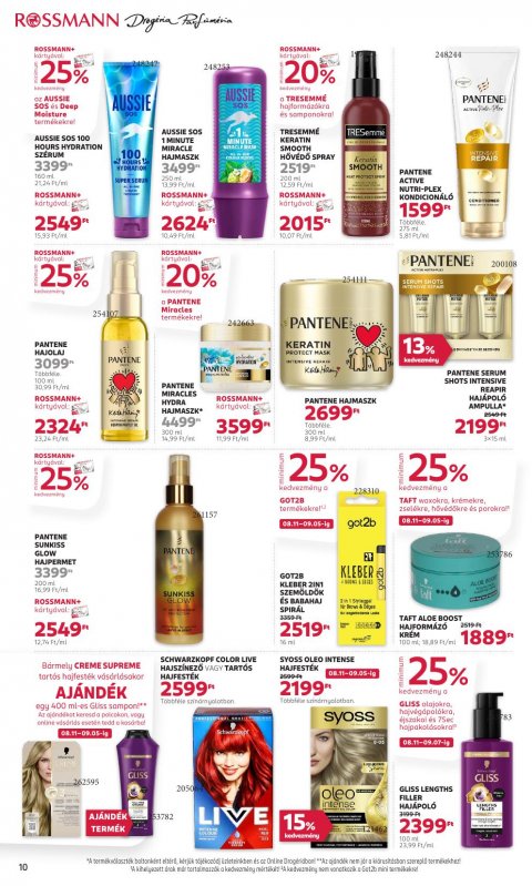 ROSSMANN akciós újság
