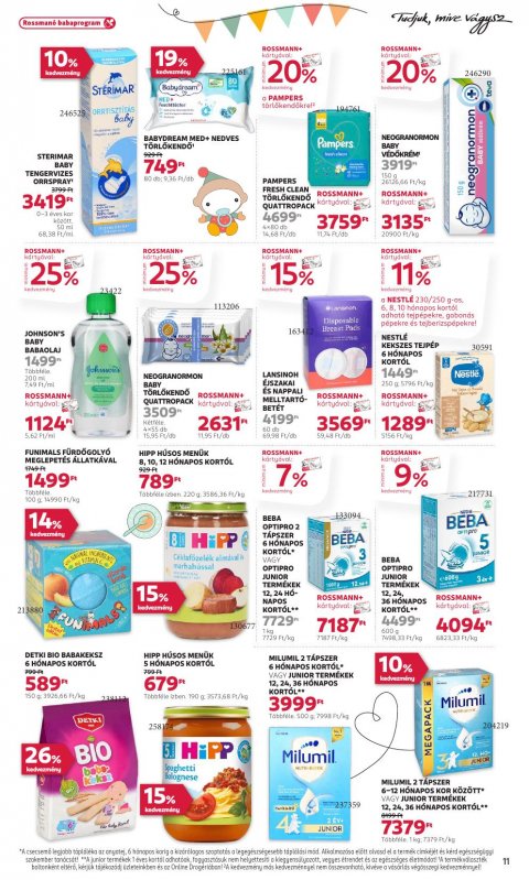 ROSSMANN akciós újság