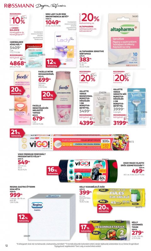 ROSSMANN akciós újság