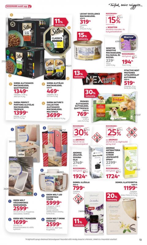 ROSSMANN akciós újság